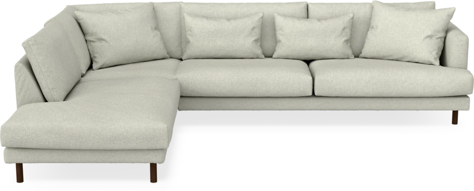 Harper - 3-sits soffa med divan vänster - Beige