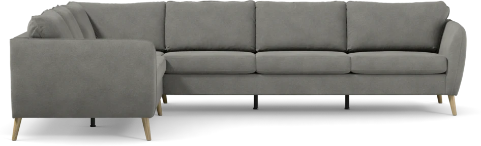 County - Hörnsoffa, 2+3-sits - Grå