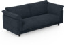 Cherrie - 2,5-sits soffa, hel dyna, fast klädsel - Blå