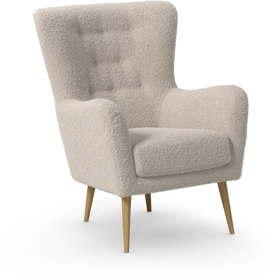 Cordelia - Fåtölj - Vit