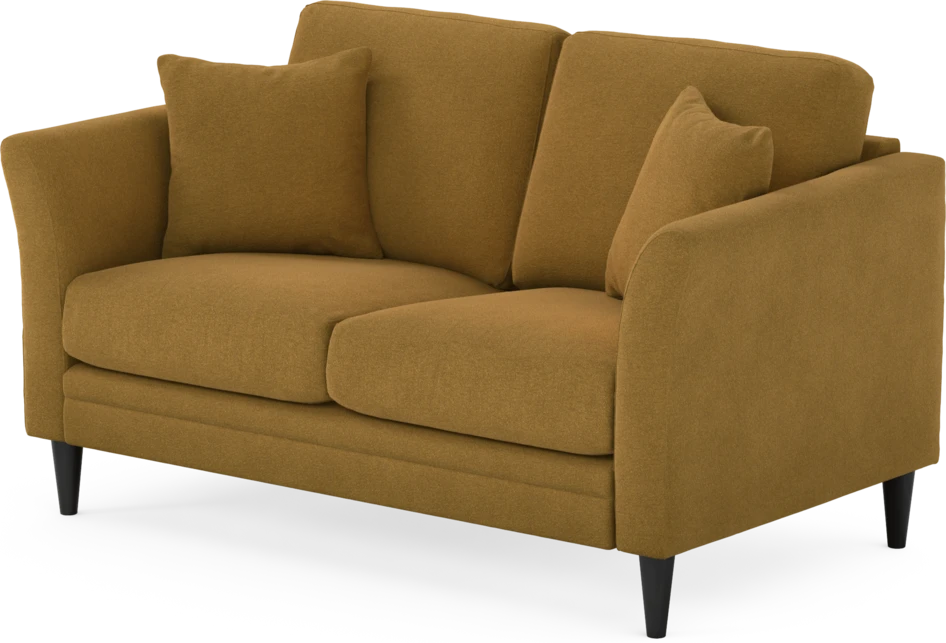 Eden - 2-sits soffa - Gul