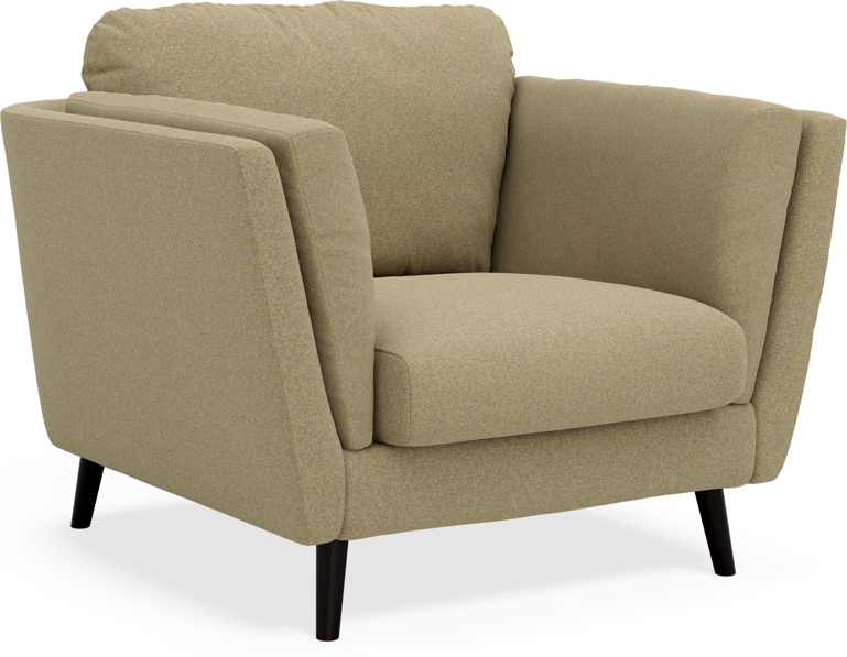 Madison Lux - Fåtölj, 70 cm - Gul