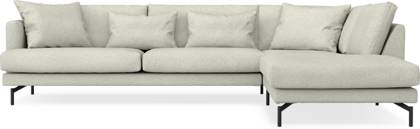 Harper - 3-sits soffa med divan höger - Beige