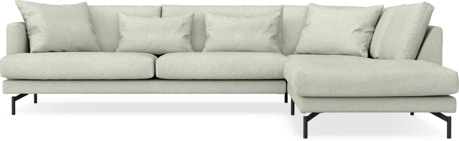 Harper - 3-sits soffa med divan höger - Beige