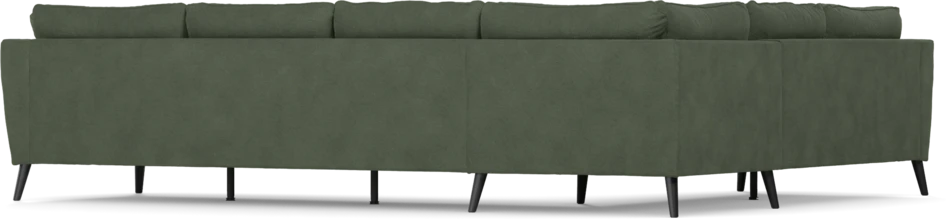 County - Hörnsoffa, 2+3-sits - Grön
