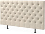 Cape pikerad - Sänggavel låg, , 90-210 cm - Beige