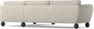 Madison Lux - 3-sits soffa med divan höger - Beige