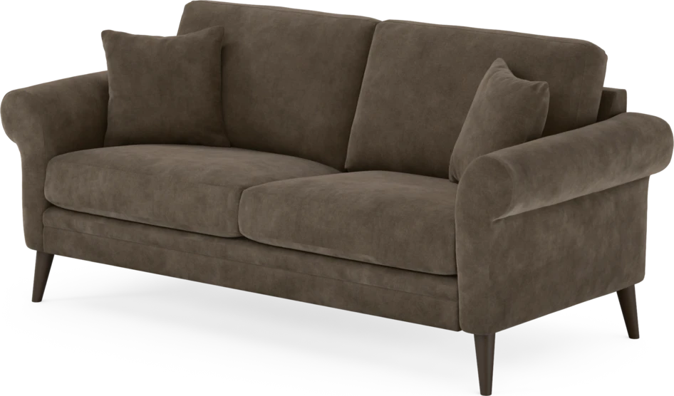 Eden - 2,5-sits soffa - Brun