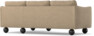 Madison - 2-sits soffa med schäslong höger - Beige