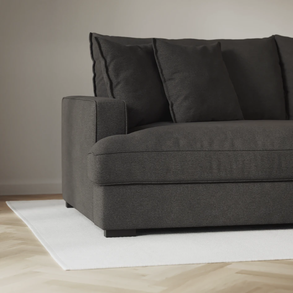Rossi - Schäslong XL höger - Brun