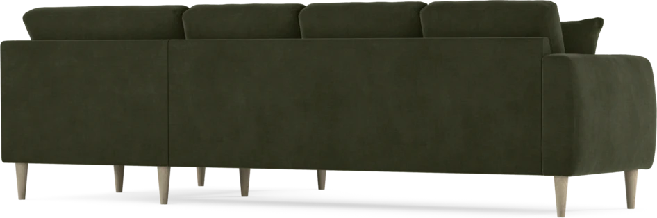 Eden - Hörnsoffa, 3+1-sits - Grön