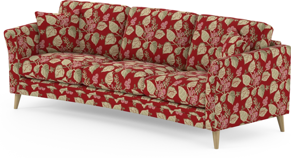 Eden - 3-sits soffa svängd - Flerfärgad