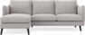 Madison Lux - 2-sits soffa med schäslong vänster - Beige