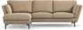 Madison Lux - 2-sits soffa med schäslong vänster - Beige