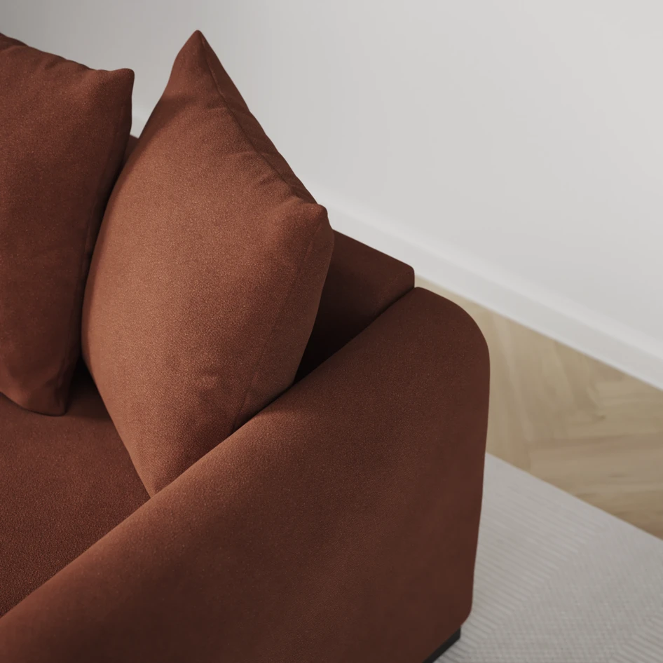 Town - 3-sits soffa - Orange