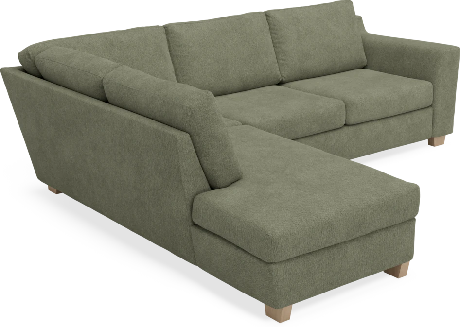 Friday - 2,5-sits soffa med divan vänster - Vit