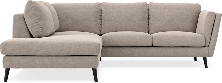 Madison - 2-sits soffa med divan vänster - Beige