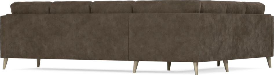 Eden - Hörnsoffa, 2+3-sits - Brun