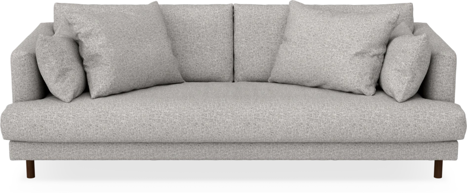 Harper - 3-sits soffa, hel dyna - Vit