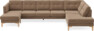 Rio - 4-sits soffa med schäslong vänster och divan höger - Beige