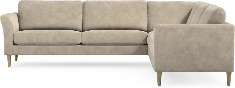 Bridge - Hörnsoffa, 3+3-sits - Beige