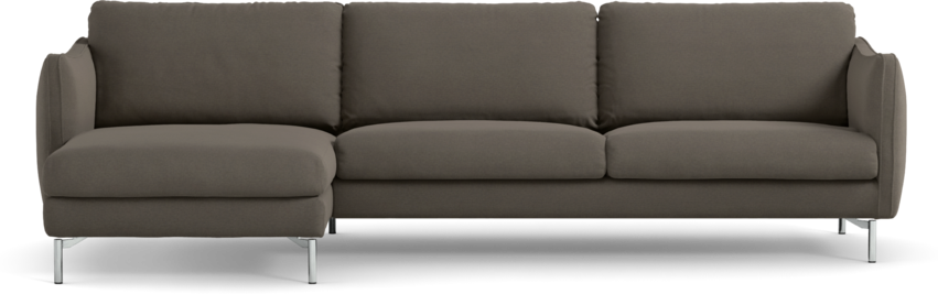 Madison Lux - 3-sits soffa med schäslong vänster - Beige