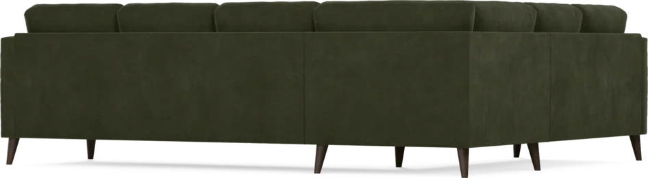 Eden - Hörnsoffa, 2+3-sits - Grön