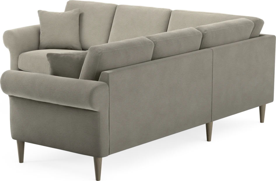 Eden - Hörnsoffa, 2+2-sits - Brun