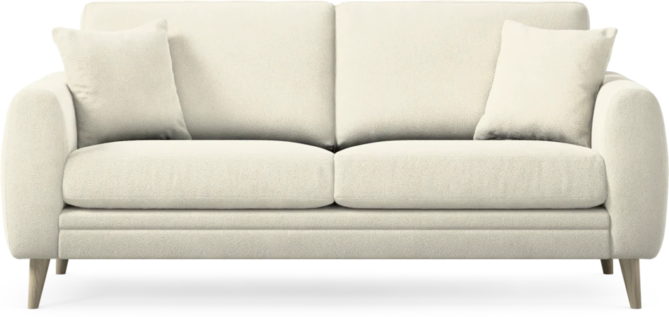 Eden - 2,5-sits soffa - Vit