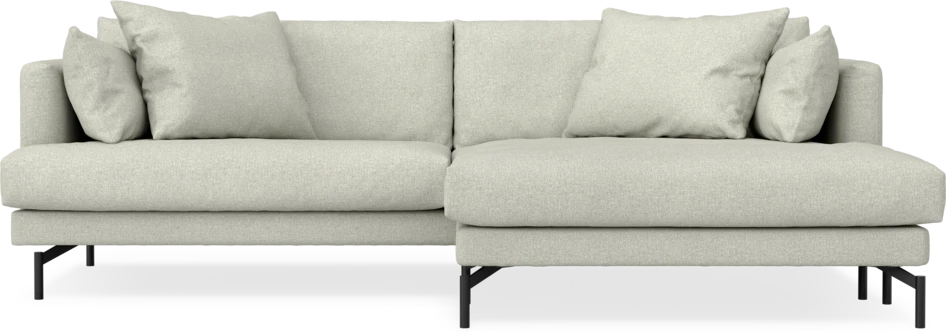 Harper - 4-sits med schäslong XL höger - Beige