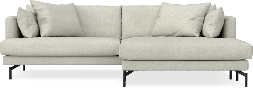 Harper - 4-sits med schäslong XL höger - Beige