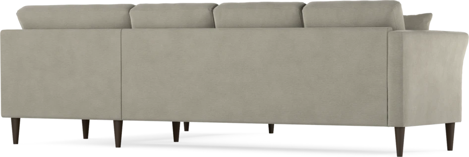 Eden - Hörnsoffa, 3+2-sits - Brun