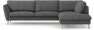 Madison Lux - 3-sits soffa med divan höger - Vit