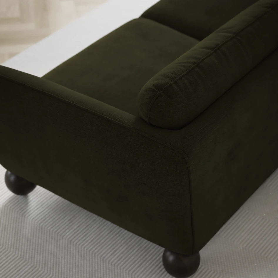 Madison Lux - Hörnsoffa 2+3-sits, hörn 2 - Grön