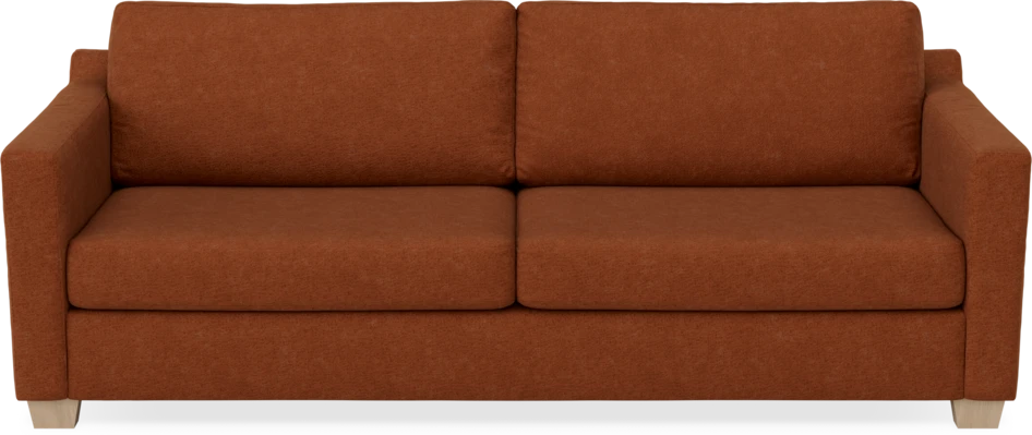 Friday - 3-sits soffa - Orange