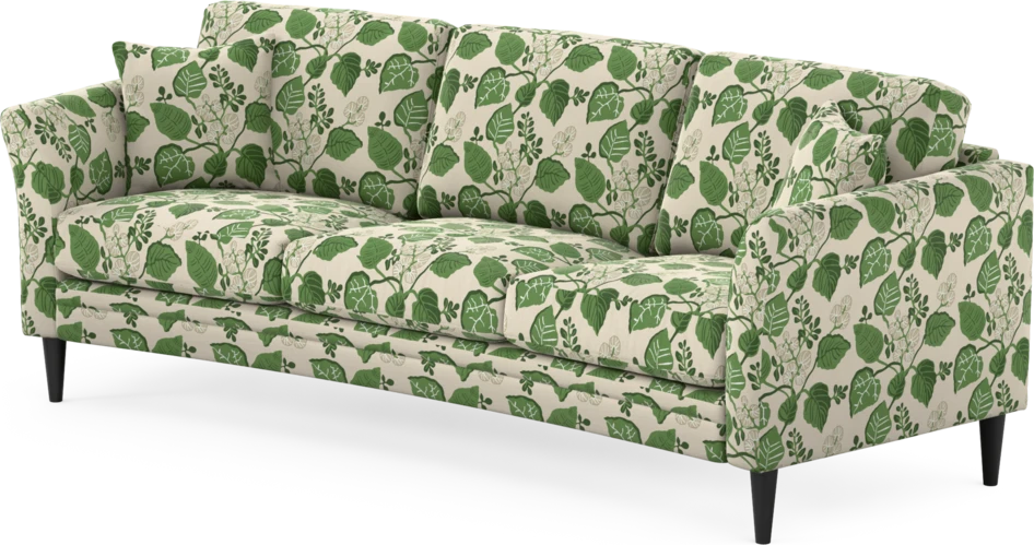 Eden - 3-sits soffa svängd - Flerfärgad