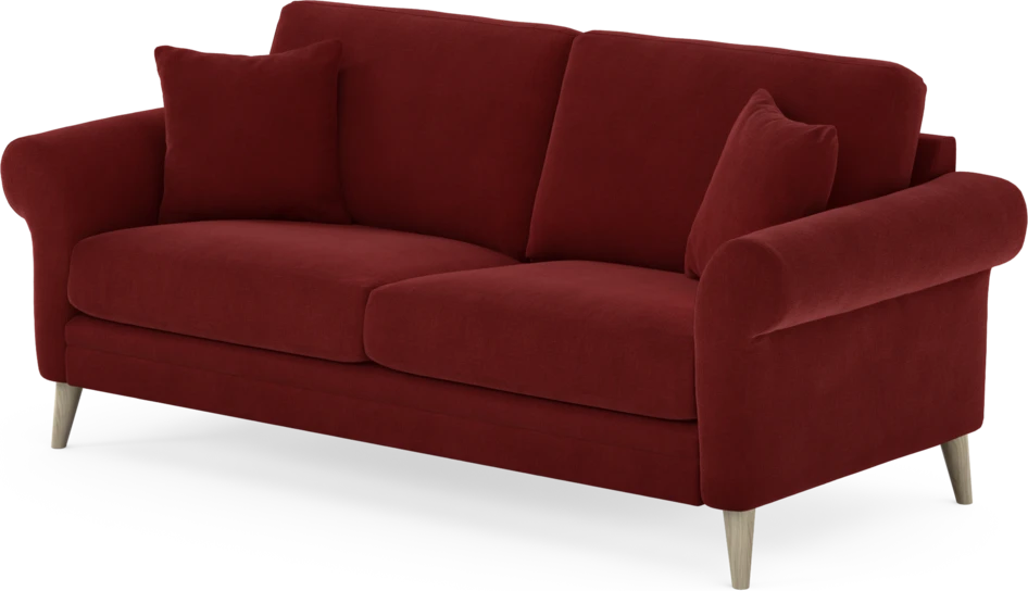 Eden - 2,5-sits soffa - Röd