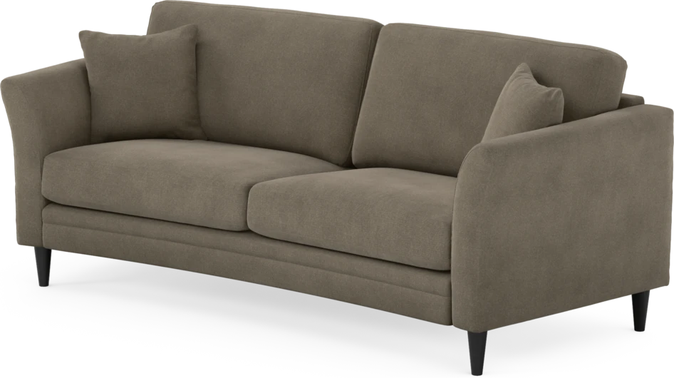 Eden - 2,5-sits soffa svängd - Beige