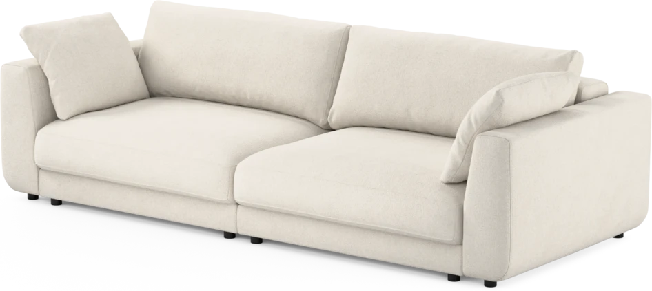 Amie - Bäddsoffa 4-sits - Vit