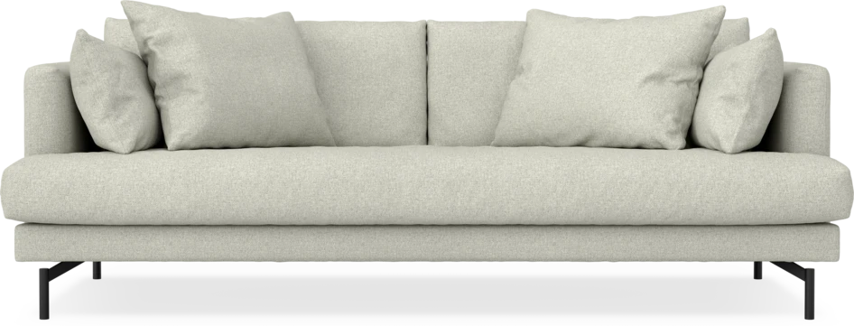 Harper - 3-sits soffa, hel dyna - Beige