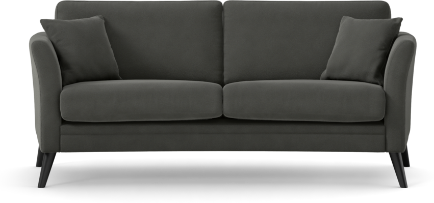 Eden - 2,5-sits soffa svängd - Grå