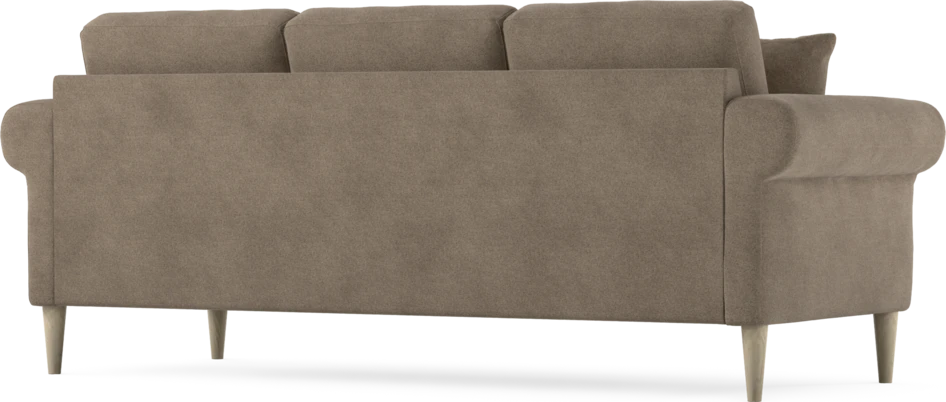 Eden - 3-sits soffa - Brun