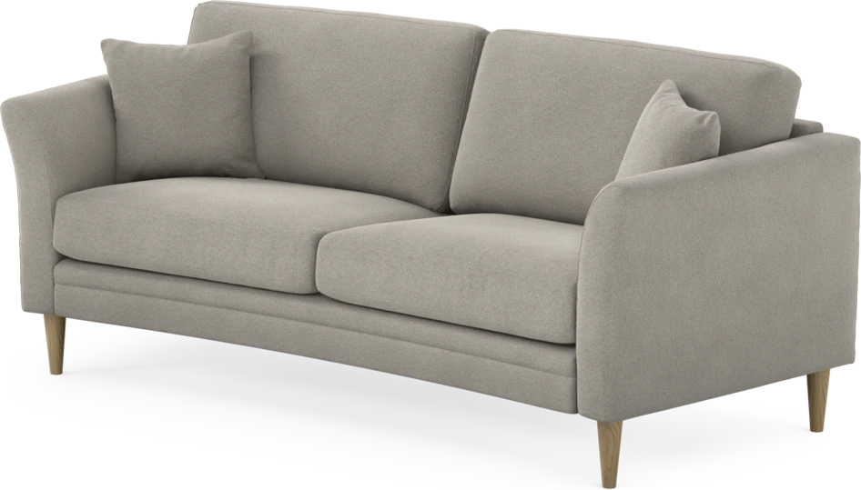 Eden - 2,5-sits soffa svängd - Grå