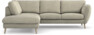 Madison - 2-sits soffa med divan vänster - Beige