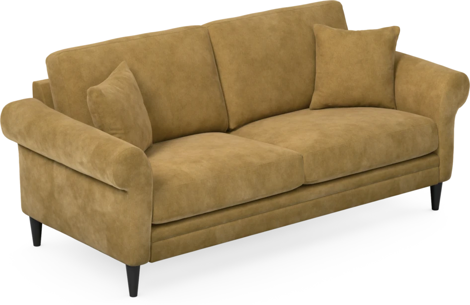 Eden - 2,5-sits soffa - Gul