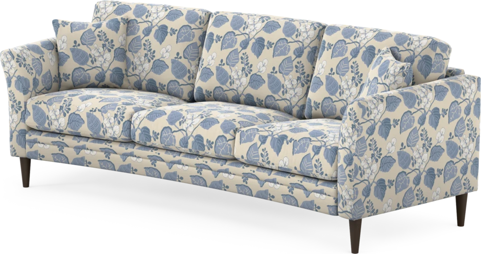 Eden - 3-sits soffa svängd - Flerfärgad