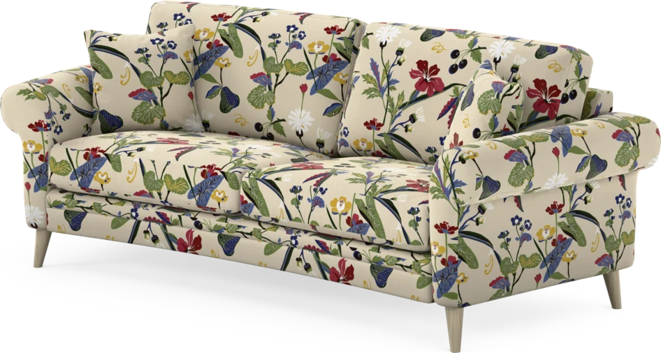 Eden - 2,5-sits soffa svängd - Flerfärgad