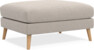 Madison - Fotpall - Beige