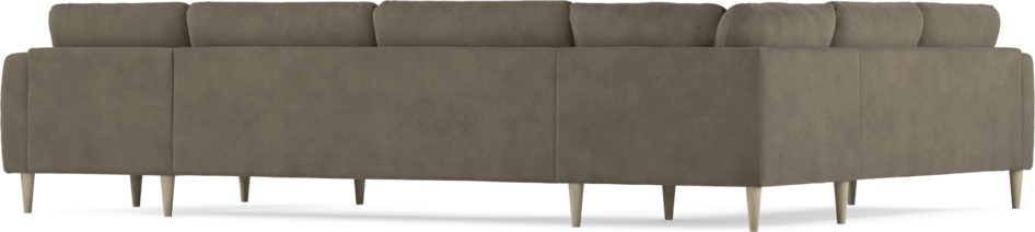 Bridge - Hörnsoffa, 2+3-sits med schäslong höger - Beige