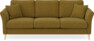 Eden - 3-sits soffa - Gul